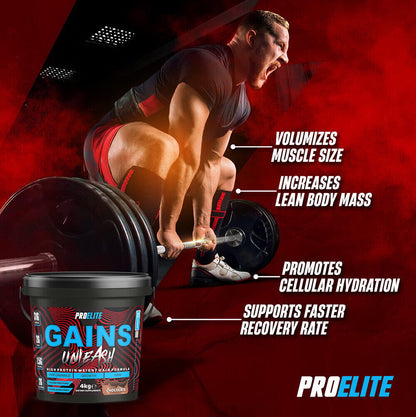 Anabolic Serious Gains 4Kg Mutant Mass Weight Gainer Protein Powder Gain Shake