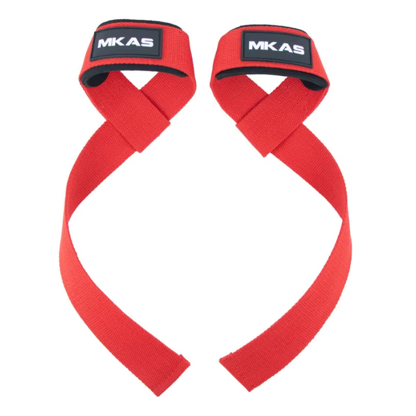 Weightlifting Straps 1 Pair Lifting Wrist Anti-Slip Silicone Strength Training Strap Deadlifts Crossfit Hand Grips Wrist Support