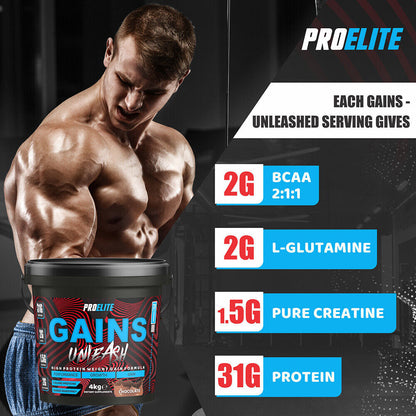 Anabolic Serious Gains 4Kg Mutant Mass Weight Gainer Protein Powder Gain Shake