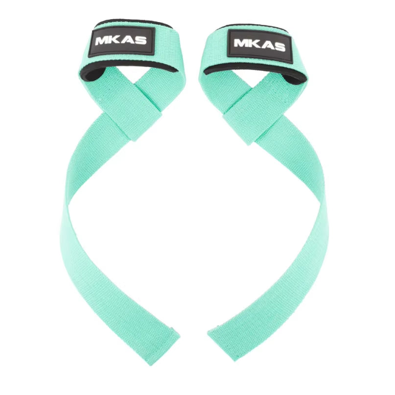 Weightlifting Straps 1 Pair Lifting Wrist Anti-Slip Silicone Strength Training Strap Deadlifts Crossfit Hand Grips Wrist Support